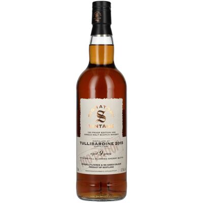 Signatory Vintage 100 Proof Edition TULLIBARDINE 9 Years Old Single Malt #44 2015 57,1% Vol. 0,7l Signatory Vintage 100 Proof Edition TULLIBARDINE 9 Years Old Single Malt #44 2015 57,1% Vol. 0,7l