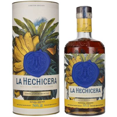 La Hechicera Ron La Hechicera SERIE EXPERIMENTAL No. 2 BANANA-INFUSED 41% Vol. 0,7l in Geschenkbox La Hechicera Ron La Hechicera SERIE EXPERIMENTAL No. 2 BANANA-INFUSED 41% Vol. 0,7l in Geschenkbox