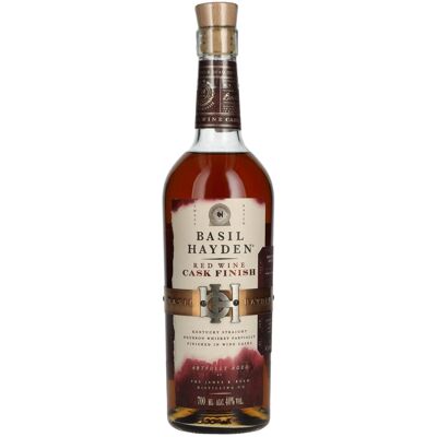 Basil Hayden's Red Wine Cask Finish Kentucky Straight Bourbon Whiskey 40% Vol. 0,7l Basil Hayden's Red Wine Cask Finish Kentucky Straight Bourbon Whiskey 40% Vol. 0,7l