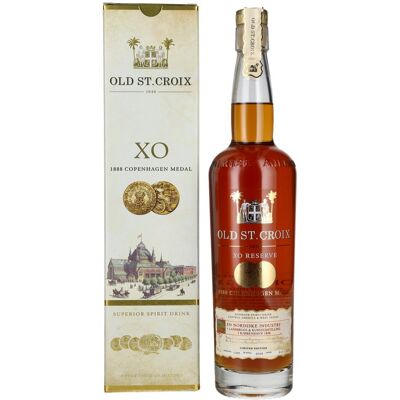 Old St. Croix A.H. Riise 1888 COPENHAGEN XO Superior Spirit Drink 40% Vol. 0,7l in Geschenkbox Old St. Croix A.H. Riise 1888 COPENHAGEN XO Superior Spirit Drink 40% Vol. 0,7l in Geschenkbox