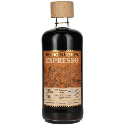 Koskenkorva ESPRESSO Flavoured Liqueur 21% Vol. 0,5l Koskenkorva ESPRESSO Flavoured Liqueur 21% Vol. 0,5l