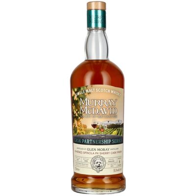 Murray McDavid Whisky Murray McDavid PARTNERSHIP SERIES 8 Years Old GLEN MORAY PX Sherry Cask 2017 55,3% Vol. 0,7l Murray McDavid Whisky Murray McDavid PARTNERSHIP SERIES 8 Years Old GLEN MORAY PX Sherry Cask 2017 55,3% Vol. 0,7l