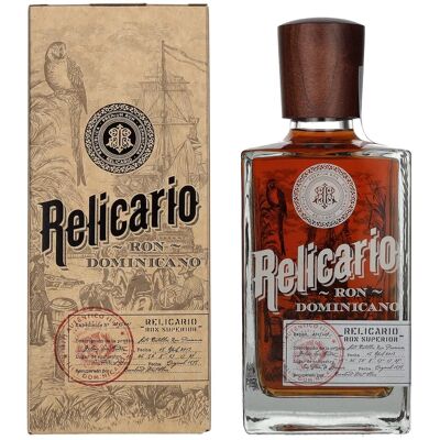 Relicario Ron Dominicano Superior 40% Vol. 0,7l in Geschenkbox Relicario Ron Dominicano Superior 40% Vol. 0,7l in Geschenkbox