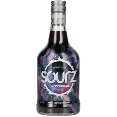 Sourz Blackcurrant Tiefpurpur Spirituose - Spirit Drink Sourz Blackcurrant Tiefpurpur Spirituose - Spirit Drink