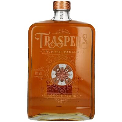 Traspers 15 Years Old Rum from Panama 44% Vol. 0,7l Traspers 15 Years Old Rum from Panama 44% Vol. 0,7l