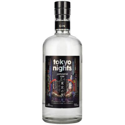 Tokyo Nights Japanese Gin 43% Vol. 0,7l Tokyo Nights Japanese Gin 43% Vol. 0,7l