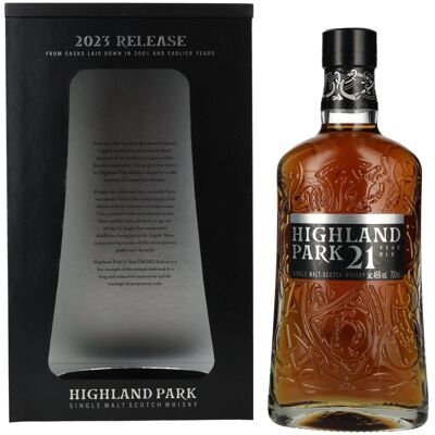 Highland Park 21 Years Old Release 2023 46% Vol. 0,7l in Geschenkbox Highland Park 21 Years Old Release 2023 46% Vol. 0,7l in Geschenkbox