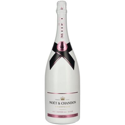 Moët & Chandon Champagne ICE IMPÉRIAL ROSÉ Demi-Sec 12,5% Vol. 1,5l Moët & Chandon Champagne ICE IMPÉRIAL ROSÉ Demi-Sec 12,5% Vol. 1,5l