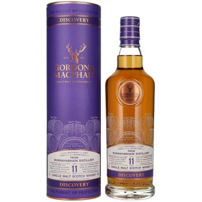 Gordon & MacPhail BUNNAHABHAIN 11 Years Old DISCOVERY Single Malt 43% Vol. 0,7l in Geschenkbox Gordon & MacPhail BUNNAHABHAIN 11 Years Old DISCOVERY Single Malt 43% Vol. 0,7l in Geschenkbox