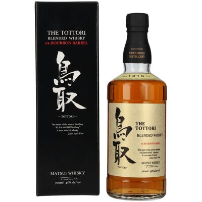 Matsui Whisky THE TOTTORI Blended Japanese Whisky BOURBON BARREL 43% Vol. 0,7l in Geschenkbox Matsui Whisky THE TOTTORI Blended Japanese Whisky BOURBON BARREL 43% Vol. 0,7l in Geschenkbox