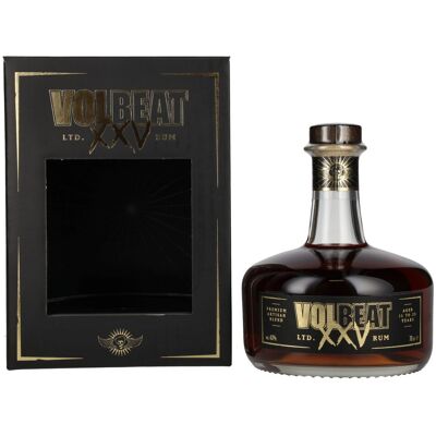 Volbeat Rum Volbeat XXV Premium Artisan Blend Rum Limited Edition 43% Vol. 0,7l in Geschenkbox Volbeat Rum Volbeat XXV Premium Artisan Blend Rum Limited Edition 43% Vol. 0,7l in Geschenkbox