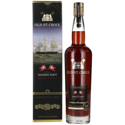 Old St. Croix A.H. Riise Royal DANISH NAVY NAVAL CADET Superior Spirit Drink 42% Vol. 0,7l in Geschenkbox Old St. Croix A.H. Riise Royal DANISH NAVY NAVAL CADET Superior Spirit Drink 42% Vol. 0,7l in Geschenkbox