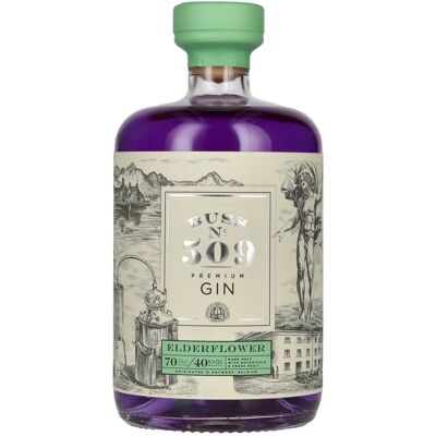Buss N°509 Spirits Buss N°509 ELDERFLOWER Belgium Hand Crafted Premium Gin 40% Vol. 0,7l Buss N°509 Spirits Buss N°509 ELDERFLOWER Belgium Hand Crafted Premium Gin 40% Vol. 0,7l