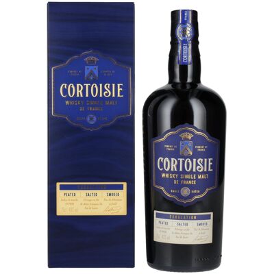 Cortoisie EXHALATION Whisky Single Malt de France 43% Vol. 0,7l in Geschenkbox Cortoisie EXHALATION Whisky Single Malt de France 43% Vol. 0,7l in Geschenkbox