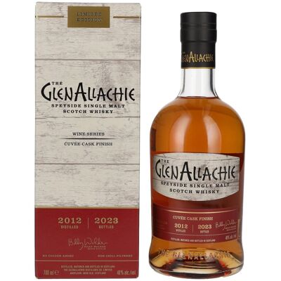 The GlenAllachie 10 Years Old Wine Cuvée Cask Finish 2012 48% Vol. 0,7l in Geschenkbox The GlenAllachie 10 Years Old Wine Cuvée Cask Finish 2012 48% Vol. 0,7l in Geschenkbox