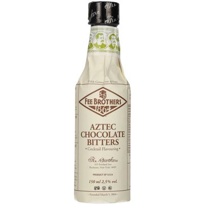 Fee Brothers Aztec Chocolate Bitters 2,5% Vol. 0,15l Fee Brothers Aztec Chocolate Bitters 2,5% Vol. 0,15l