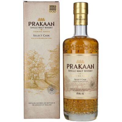 Prakaan TRIBURA SERIES Single Malt Whisky SELECT CASK 43% Vol. 0,7l in Geschenkbox Prakaan TRIBURA SERIES Single Malt Whisky SELECT CASK 43% Vol. 0,7l in Geschenkbox