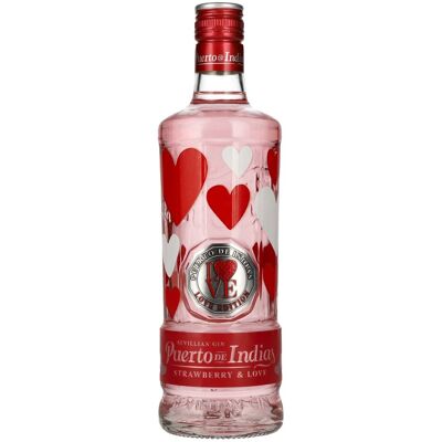 Puerto de Indias STRAWBERRY & LOVE Valentines Edition Gin 37,5% Vol. 0,7l Puerto de Indias STRAWBERRY & LOVE Valentines Edition Gin 37,5% Vol. 0,7l