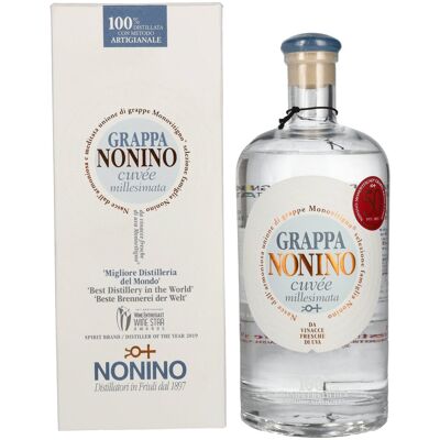 Nonino Grappa Millesimata Cuvée 40% Vol. 0,7l in Geschenkbox Nonino Grappa Millesimata Cuvée 40% Vol. 0,7l in Geschenkbox