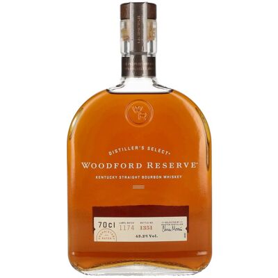 Woodford Reserve Kentucky Straight Bourbon Whiskey 43,2% Vol. 0,7l Woodford Reserve Kentucky Straight Bourbon Whiskey 43,2% Vol. 0,7l