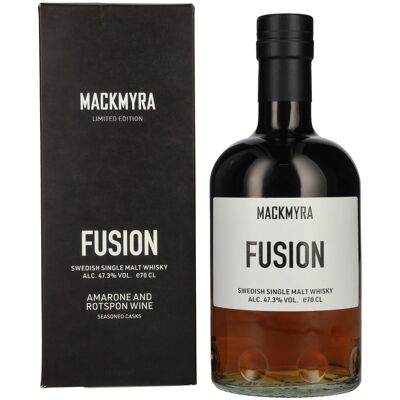 Mackmyra Whisky Mackmyra FUSION Swedish Single Malt Whisky Limited Edition 47,3% Vol. 0,7l in Geschenkbox Mackmyra Whisky Mackmyra FUSION Swedish Single Malt Whisky Limited Edition 47,3% Vol. 0,7l in Geschenkbox