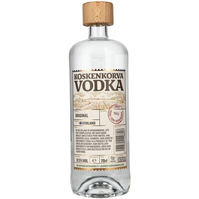 Koskenkorva Vodka ORIGINAL 37,5% Vol. 0,7l Koskenkorva Vodka ORIGINAL 37,5% Vol. 0,7l