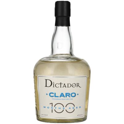Dictador Rum Dictador CLARO 100 Months Aged Spirit Drink 40% Vol. 0,7l Dictador Rum Dictador CLARO 100 Months Aged Spirit Drink 40% Vol. 0,7l