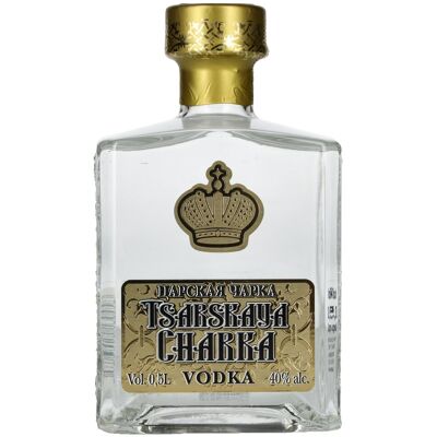 Tcharka Tsarskaya Charka GOLD Wodka - Premium 40% Vol. 0,5l Tcharka Tsarskaya Charka GOLD Wodka - Premium 40% Vol. 0,5l