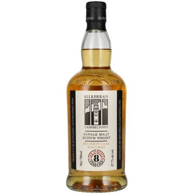 Kilkerran Glengyle Distillery 8 Years Old Campbeltown Single Malt Bourbon Cask Matured 57,7% Vol. 0,7l Kilkerran Glengyle Distillery 8 Years Old Campbeltown Single Malt Bourbon Cask Matured 57,7% Vol. 0,7l