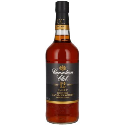 Canadian Club Whisky Canadian Club CLASSIC 12 Years Old Small Batch Blended Canadian Whisky 40% Vol. 0,7l Canadian Club Whisky Canadian Club CLASSIC 12 Years Old Small Batch Blended Canadian Whisky 40% Vol. 0,7l