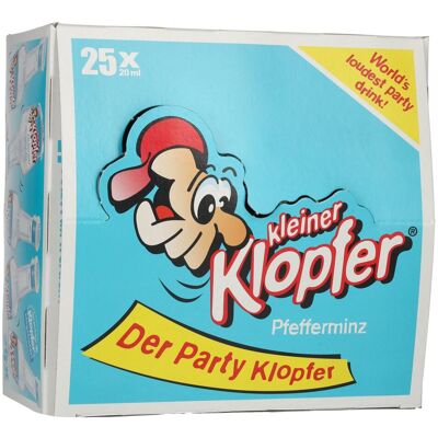 Kleiner Klopfer Pfefferminz 18% Vol. 25x0,02l Kleiner Klopfer Pfefferminz 18% Vol. 25x0,02l