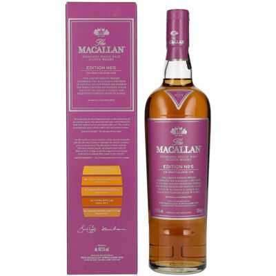 The Macallan Edition No.5 0,7l 48,5% The Macallan Edition No.5 0,7l 48,5%