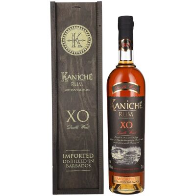 Kaniché Rum XO Double Wood Artisanal Rum 40% Vol. 0,7l in Holzkiste Kaniché Rum XO Double Wood Artisanal Rum 40% Vol. 0,7l in Holzkiste