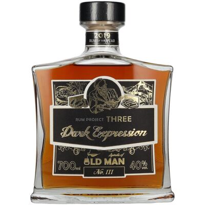 Oldman Spirits Old Man Rum Project THREE Dark Expression 40% Vol. 0,7l Oldman Spirits Old Man Rum Project THREE Dark Expression 40% Vol. 0,7l