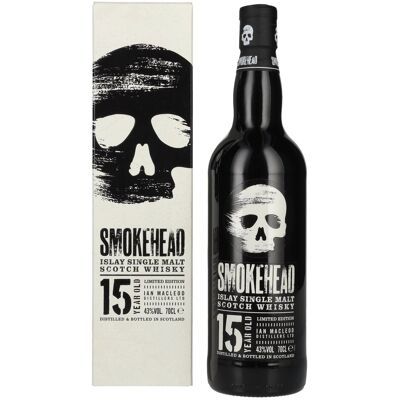 Smokehead Whisky Smokehead 15 Years Old Islay Single Malt Whisky Limited Edition 43% Vol. 0,7l in Geschenkbox Smokehead Whisky Smokehead 15 Years Old Islay Single Malt Whisky Limited Edition 43% Vol. 0,7l in Geschenkbox