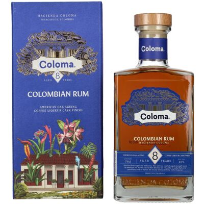 Ron Coloma 8 Years Old 40% Vol. 0,7l in Geschenkbox Ron Coloma 8 Years Old 40% Vol. 0,7l in Geschenkbox