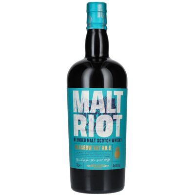 Glasgow 1770 Glasgow MALT RIOT Blended Malt Scotch Whisky 40% Vol. 0,7l Glasgow 1770 Glasgow MALT RIOT Blended Malt Scotch Whisky 40% Vol. 0,7l
