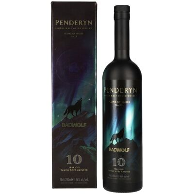 Penderyn Whisky Penderyn BAD WOLF Welsh Whiskey Icons of Wales Nr. 13 46% Vol. 0,7l in Geschenkbox Penderyn Whisky Penderyn BAD WOLF Welsh Whiskey Icons of Wales Nr. 13 46% Vol. 0,7l in Geschenkbox