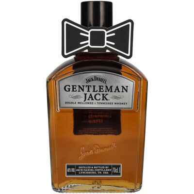 Jack Daniel's GENTLEMAN JACK Tennessee Whiskey - 40% Vol. 0,7l mit Neckhanger Jack Daniel's GENTLEMAN JACK Tennessee Whiskey - 40% Vol. 0,7l mit Neckhanger