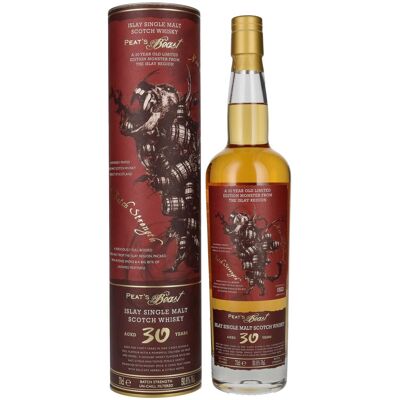 Peat's Beast Whisky Peat's Beast 30 Years Old Islay Single Malt Limited Edition 50,6% Vol. 0,7l in Geschenkbox Peat's Beast Whisky Peat's Beast 30 Years Old Islay Single Malt Limited Edition 50,6% Vol. 0,7l in Geschenkbox
