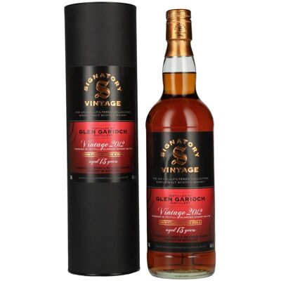 Signatory Vintage GLEN GARIOCH 13 Years Old The Un-Chillfiltered 2012 46% Vol. 0,7l in Geschenkbox Signatory Vintage GLEN GARIOCH 13 Years Old The Un-Chillfiltered 2012 46% Vol. 0,7l in Geschenkbox