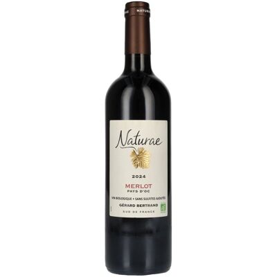 Gérard Bertrand Naturae Merlot Pays D'oc 2024 14% Vol. 0,75l Gérard Bertrand Naturae Merlot Pays D'oc 2024 14% Vol. 0,75l