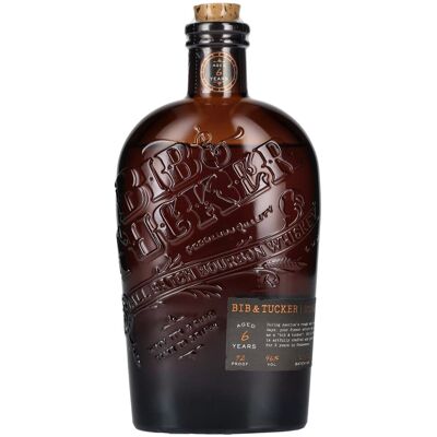 Bib & Tucker 6 Years Old Small Batch Bourbon Whiskey 46% Vol. 0,7l Bib & Tucker 6 Years Old Small Batch Bourbon Whiskey 46% Vol. 0,7l