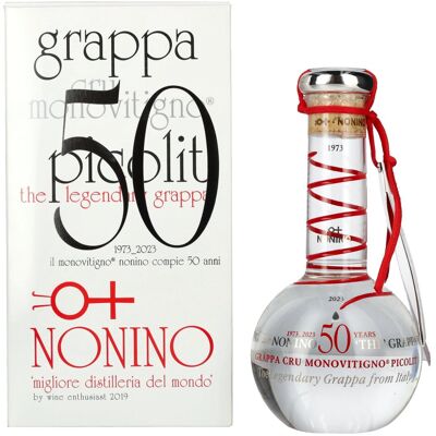 Nonino Grappa The Legendary Cru Monovitigno Picolit 50% Vol. 0,5l in Geschenkbox Nonino Grappa The Legendary Cru Monovitigno Picolit 50% Vol. 0,5l in Geschenkbox