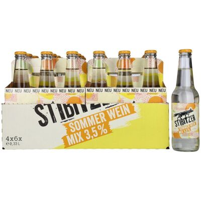 Stibitzer Cider Stibitzer Sommer Wein Mix 3,5% Vol. 4x6x0,33l Stibitzer Cider Stibitzer Sommer Wein Mix 3,5% Vol. 4x6x0,33l