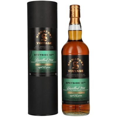 Signatory Vintage Small Batch SPEYSIDE (M) 14 Years Old Single Malt #20 48,2% Vol. 0,7l in Geschenkbox Signatory Vintage Small Batch SPEYSIDE (M) 14 Years Old Single Malt #20 48,2% Vol. 0,7l in Geschenkbox