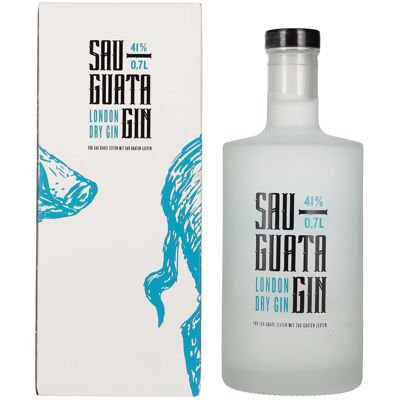 Sauguata Gin Sau-Guata Gin 41% Vol. 0,7l in Geschenkbox Sauguata Gin Sau-Guata Gin 41% Vol. 0,7l in Geschenkbox