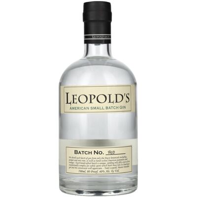 Leopold Bros. Leopold's Small Batch Gin - Amerikanischer Small Batch Gin Leopold Bros. Leopold's Small Batch Gin - Amerikanischer Small Batch Gin