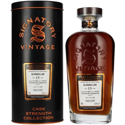 Signatory Vintage GLENDULLAN 15 Years Old 1st Fill Oloroso Cask Strength #11 2009 55,5% Vol. 0,7l in Tinbox Signatory Vintage GLENDULLAN 15 Years Old 1st Fill Oloroso Cask Strength #11 2009 55,5% Vol. 0,7l in Tinbox