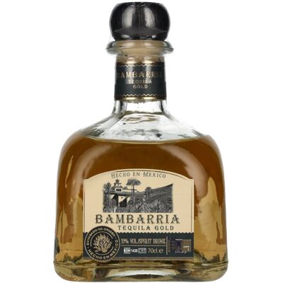 Bambarria Tequila Bambarria Square GOLD 35% Vol. 0,7l Bambarria Tequila Bambarria Square GOLD 35% Vol. 0,7l